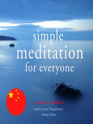 cover image of 简单的冥想为大家在中国国语